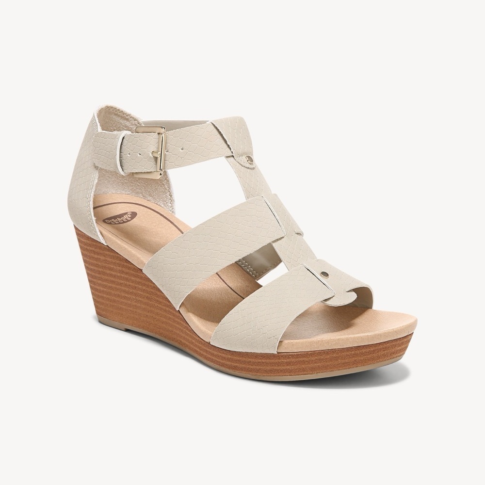 Dr. Scholls Light Gray Wedges​
